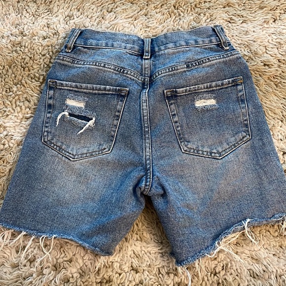 Pacsun highrise boy jean shorts 23 - Picture 2 of 3